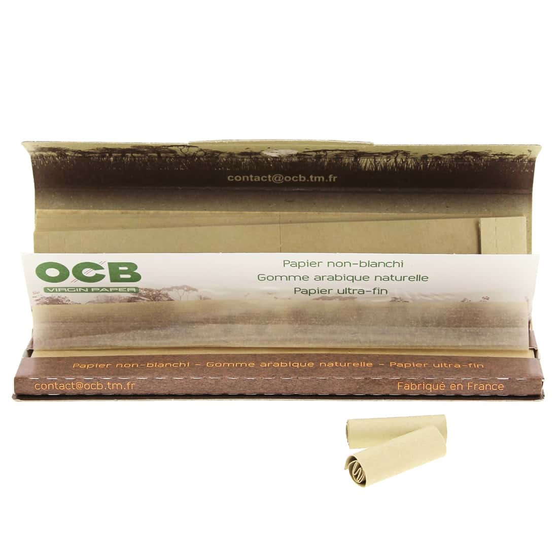 Papier à Rouler OCB Slim + Filtres en carton Papier à fumer 1 Carnet